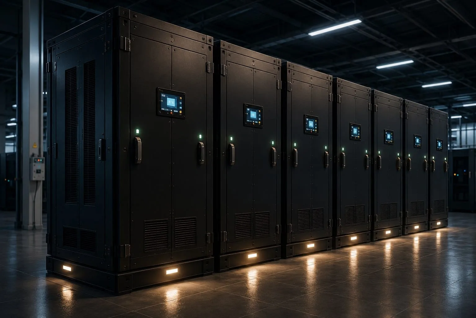 Commercial battery cabinets