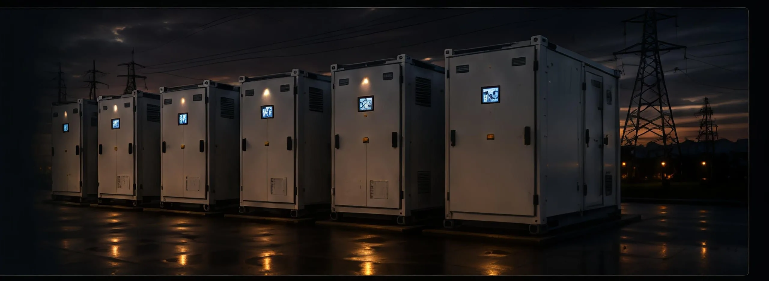 Containerized BESS field installation