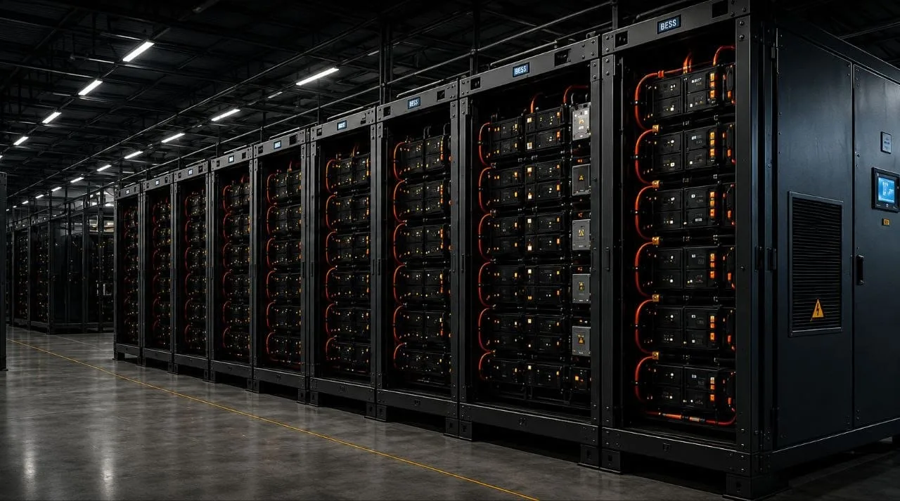 Energy storage rack system