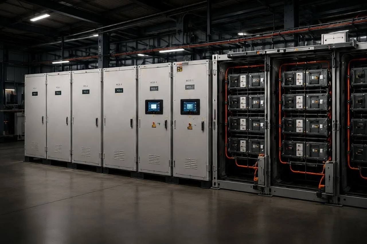 Microgrid control and switchgear room