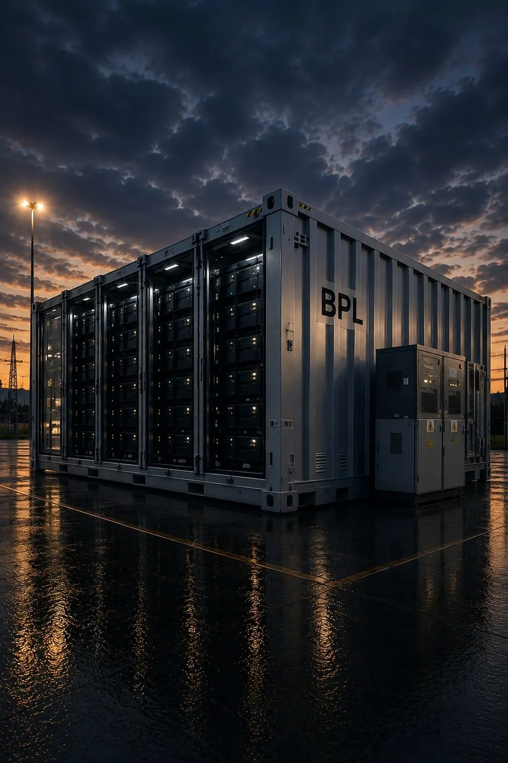 Utility-scale containerized BESS